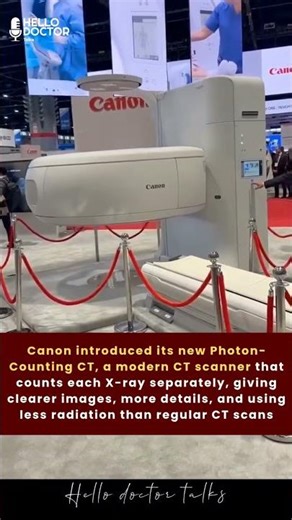 Canon has launched a new modern CT scanner that works in a smarter way to take medical images.