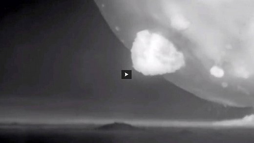 VIDEO. Essais nucléaires : les Etats-Unis dévoilent des images hallucinantes