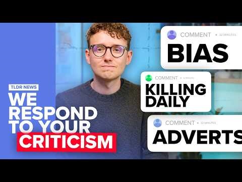 TLDR Responds to Your Complaints and Criticism