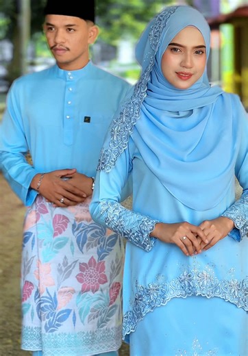 Set Couple Kurung Elina: Fashion Baju Raya Ayuu