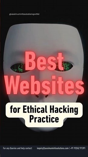 Best Websites for Ethical Hacking Practice #ethicalhacking #infosec #cybersecurity