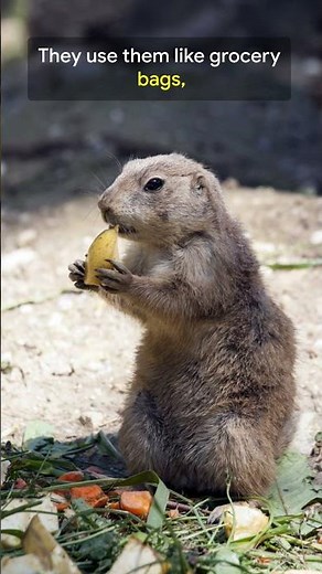 Why It’s Called a Pocket Gopher #wildlife #natureshorts