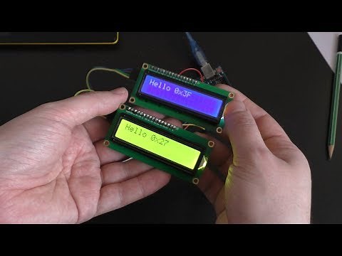 Секреты подключения нескольких LCD экранов к Arduino по I2C