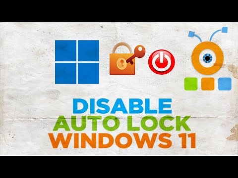 How to Disable Auto Lock In Windows 11