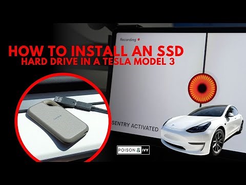 How to install a Portable SSD Hard Drive into Tesla Model 3. A MUST-HAVE Tesla Upgrade!