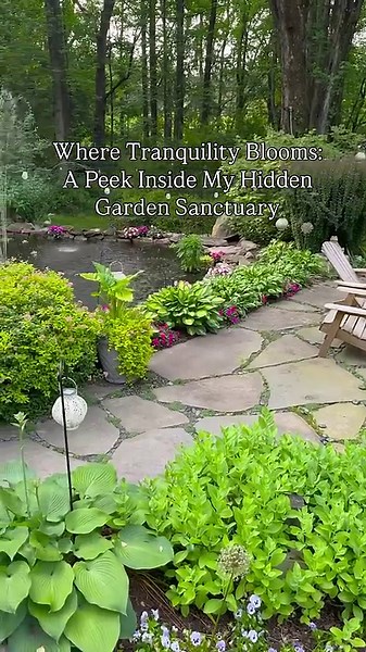 Where Tranquility Blooms: A Peek Inside My Hidden Garden Sanctuary