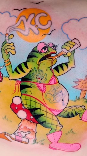 What’s not to love? 🐸🍻 #InkMaster | Ink Master