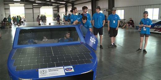 Solar-power vehicles arrive in Topeka to compete in Electrek Formula Sun Grand Prix