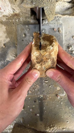 Smart Machine Yellow 🟡 Stone Carving 🪨 | Modern Stone Cutting & Design Technology