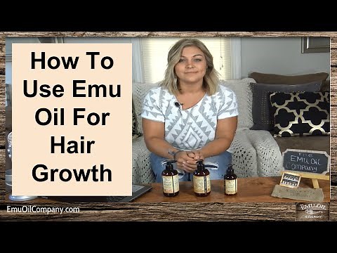 How to Use Emu oil for Hair Growth