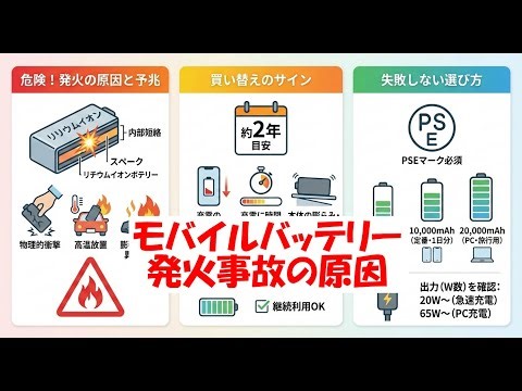 Causes of Mobile Battery Fire Accidents