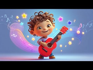 🎸 Musical Instruments Song | Learn Sounds & Rhythm | Fun Cartoon for Kids