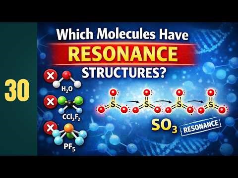 Which Molecules Exhibit Resonance? | AP Chemistry | IB Chemistry |General Chemistry | problem solve