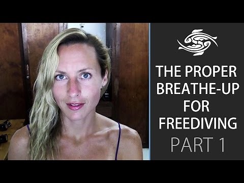 The Proper Breathe-up for Freediving - Part 1: Relaxation Breathing