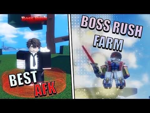 Sailor Piece | BEST WAY TO AFK BOSS RUSH! + (Showcase & Guide) #roblox #sailorpiece