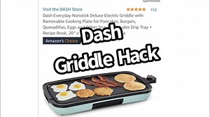 Watch Dash Griddle Cleanup Hack on Amazon Live