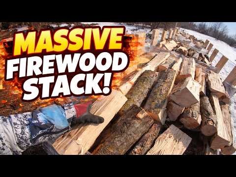 Custom Firewood Order Starts Now | From Standing Tree to Split Wood