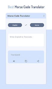 Morse Code Translator