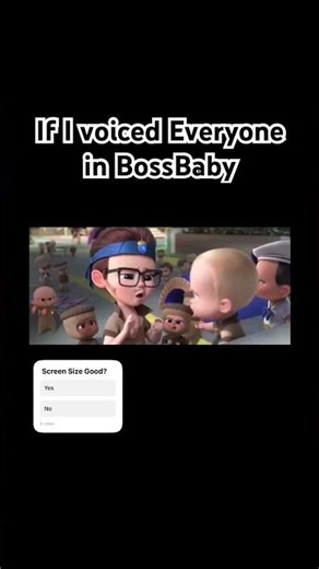 I voiced everyone in Boss Baby #voiceacting #voiceover #funny #bossbaby