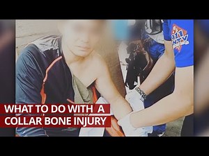 Real Life Story and on How to properly give First Aid for Collar Bone Injury