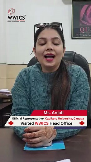 Study at Capilano University, British Columbia, Canada 🇨🇦🍁 Watch University’s official representative Ms. Anjali shares important information on how aspiring students can achieve their goal of studying in Canada with the assistance of WWICS. #wwics #wwicsgroup #studycanada #studyabroad #studyincanada #canada #visa #canadavisa #ielts #study #studyvisa #canadastudyvisa #studentvisa #overseaseducation #immigration #internationalstudents #student #immigrationcanada #studyabroadlife #canadaimmigra