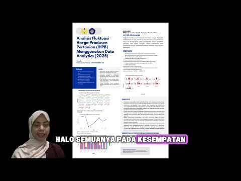 Analisis Fluktuasi Harga Produsen Pertanian (IHPB) Menggunakan Data Analytics||Poster&Data R studio