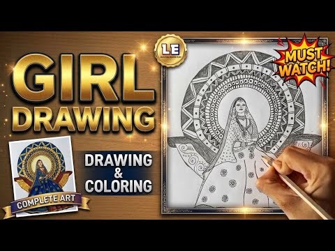 Drawing of bride Sitting on wedding stage ✨Girl drawing ✨ Girl pencil drawing ✨ shorts viral