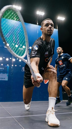 The PERFECT start!🤯 There’s no better way to begin a match from @mostafassal! 🇪🇬 #squashtv | SQUASH.TV