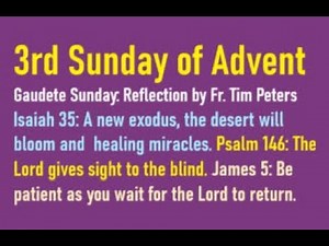 Isaiah 35: A New Exodus: Catholic Bible Study, The Book of Isaiah, Fr. Tim Peters