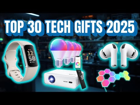 Top 30 Tech Gifts for 2025 (Ultimate Amazon Giftable Guide)