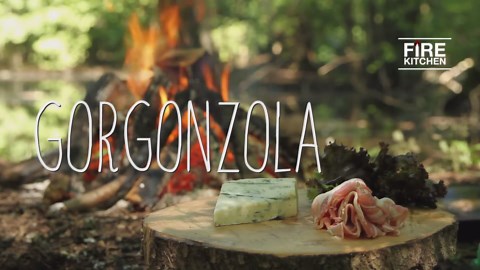 French-Style Burger Cooked Over Real Fire🔥