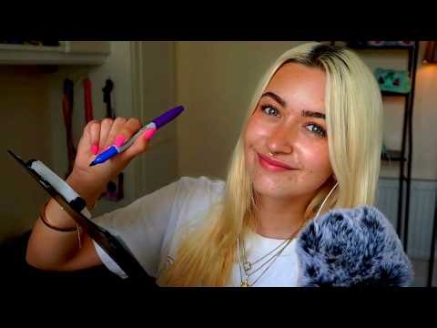 ASMR Drawing/Sketching YOU Roleplay
