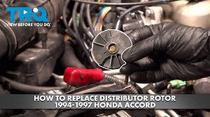 How to Replace Distributor Rotor 1994-1997 Honda Accord