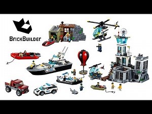 Lego City Prison Island 2016 Compilation - Lego Speed Build for Collectors