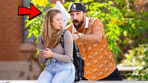 334K views · 7.4K reactions | Sneaking MacBooks In Strangers Backpacks.. | BigDawsTv | Facebook