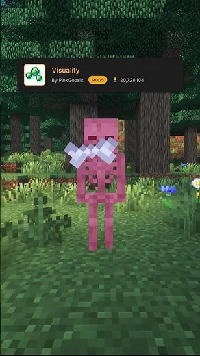 The BEST Visual Mods for Minecraft! #shorts