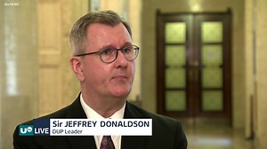 WATCH: The DUP Leader Sir Jeffrey Donaldson tells UTV he’ll take in Ukrainian refugees in his house https://www.itv.com/news/utv/2022-03-14/were-going-to-look-after-you-call-to-help-ni-homes-take-in-ukraine-refugees | UTV Northern Ireland