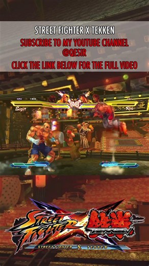 STREET FIGHTER X TEKKEN: AGAT & KUMA VS RYU & HWOARANG SHORT