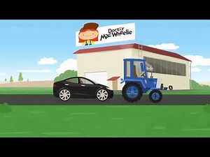 An Electric Car Cartoon with Dr. McWheelie – A Family Story