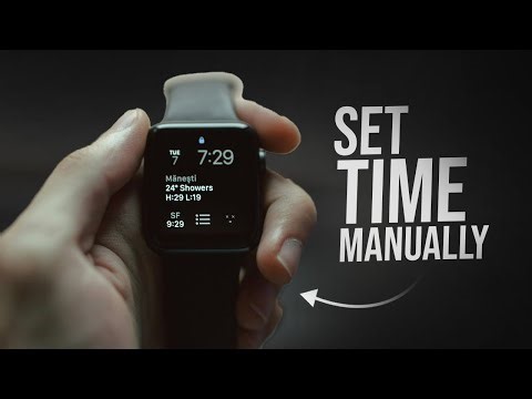 How to Set Time on Apple Watch Manually (tutorial)