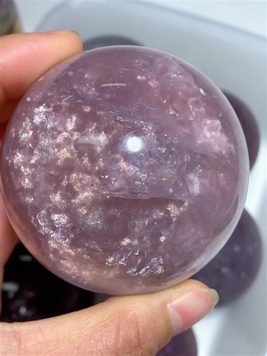 Mica fluorite spheres #micafluorite #crystal#crystals#quartz#crystalshop