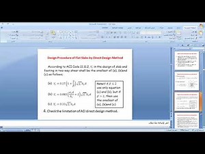 Flat Slab Design Procedure 1