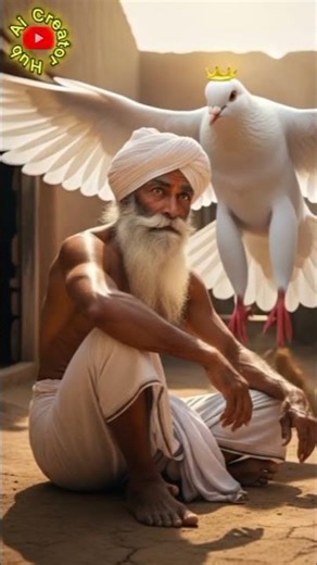 👉 "Farmer Surprised by a Magical Pigeon Who Builds an Ice House!"#youtubeshorts