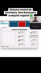 5.4K views · 35 reactions | Sistema control de inventario en Excel para cualquier negocio ✅ | Conociendo Excel | Facebook