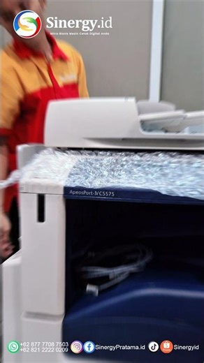 Perjalanan Mesin Sinergy Ini Gak Sesederhana yang Lo Kira. #fyp #printer #copiers