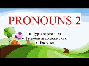 Accusative case of pronouns | Learn Albanian Online