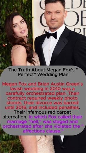 The Truth About Megan Fox's "Perfect" Wedding Plan