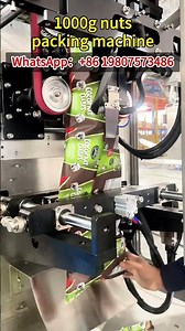 1000g vertical pouch nuts packing machine | automatic weighing and packing machine for nuts