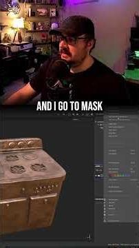 How to Mask in Substance Painter using Color ID maps #substancepainter #texturing #tutorials #3dart