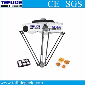 [Hot Item] Robotic Flexible Pickers 4 Axis Parallel Robot Arm Industrial Robotic System for Single Product Stacking Loading Packaging